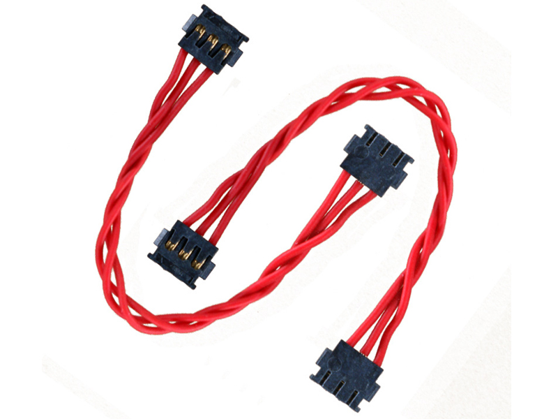 雙頭3P連接線束醫療儀器連接端子1.2端子線