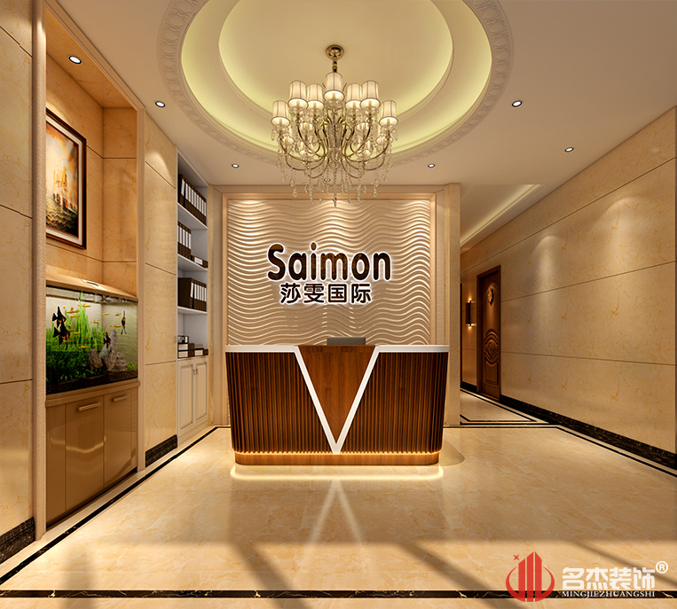 美容院前臺(tái)裝修