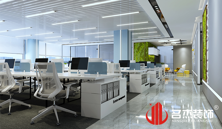 辦公區域裝修設計效果