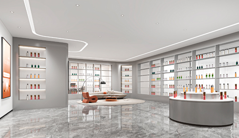 廣州喜橙化妝品辦公室裝修設(shè)計