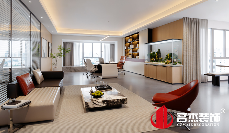 總經(jīng)理室裝修設(shè)計(jì)效果